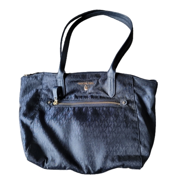MICHAEL Michael Kors Handbags - Michael Kors Handbag Navy Monogram Logo
